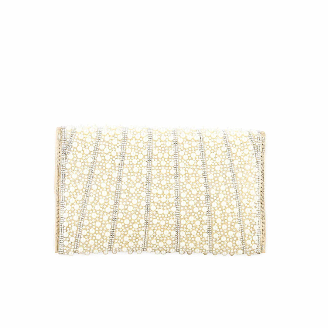 Beige Bridal Clutch P24354