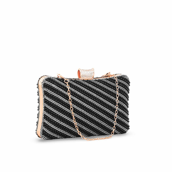 Black Bridal Clutch P24355