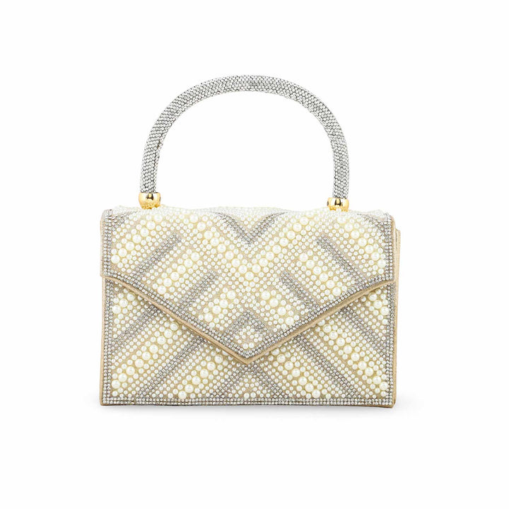 Beige Bridal Clutch P24366