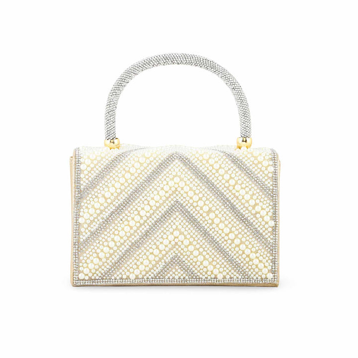 Beige Bridal Clutch P24366