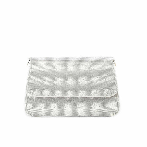 Silver Bridal Clutch P24368