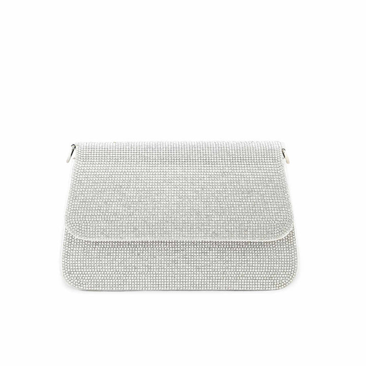 Silver Bridal Clutch P24368