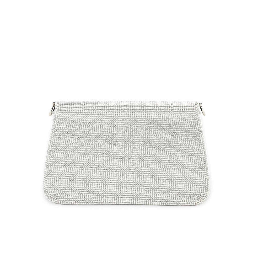 Silver Bridal Clutch P24368