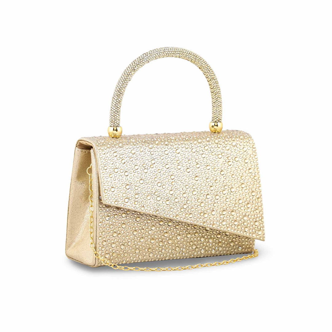Golden Bridal Clutch P24369