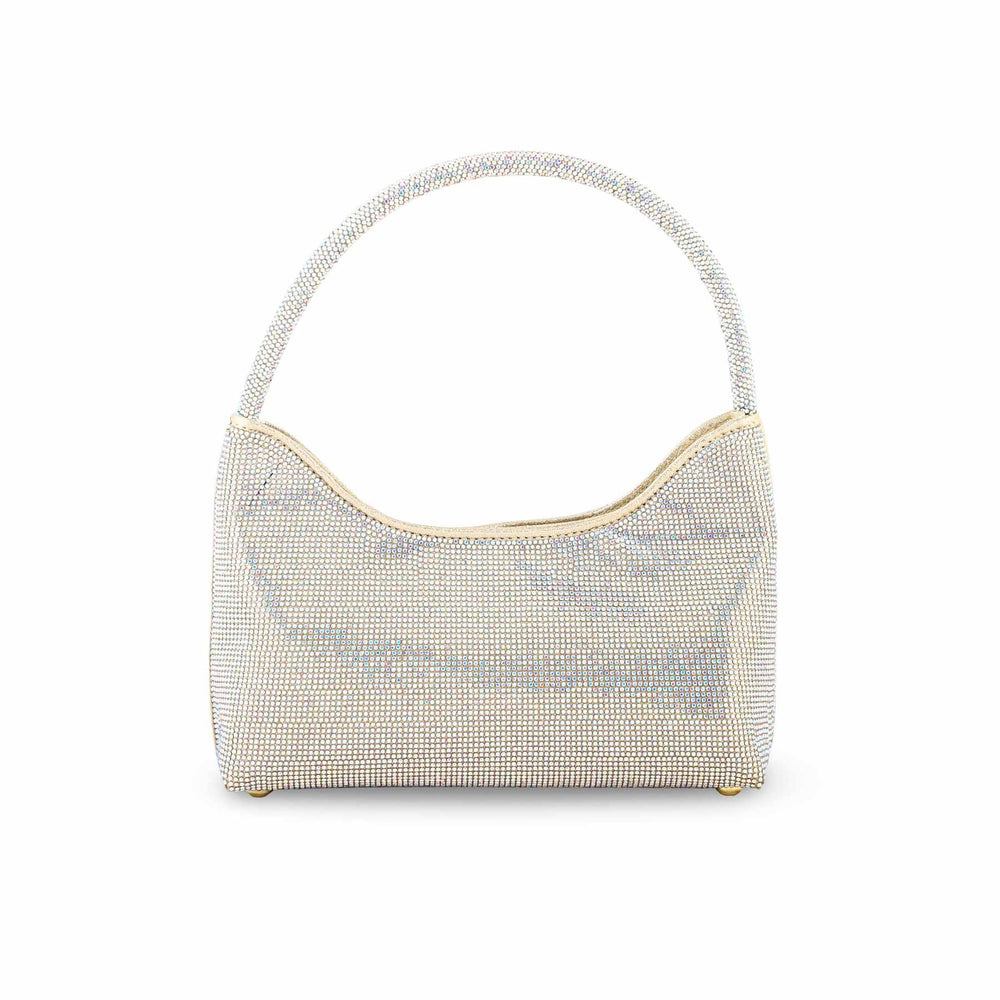AB Golden Fancy Clutch For Women P24372