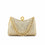 Golden Fancy Clutch For Women P24383