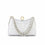 Silver Fancy Clutch For Women P24383