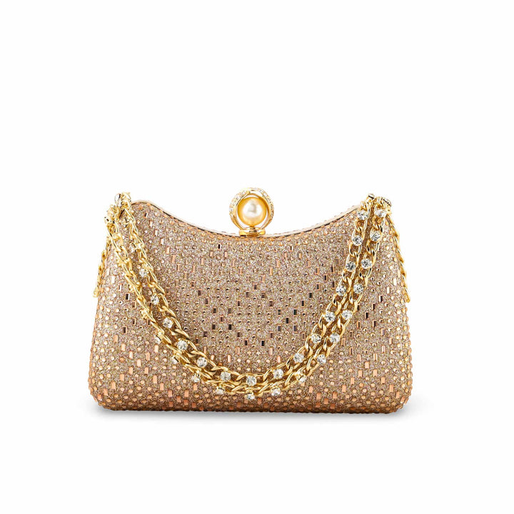 ChamPagne Fancy Clutch For Women P24383