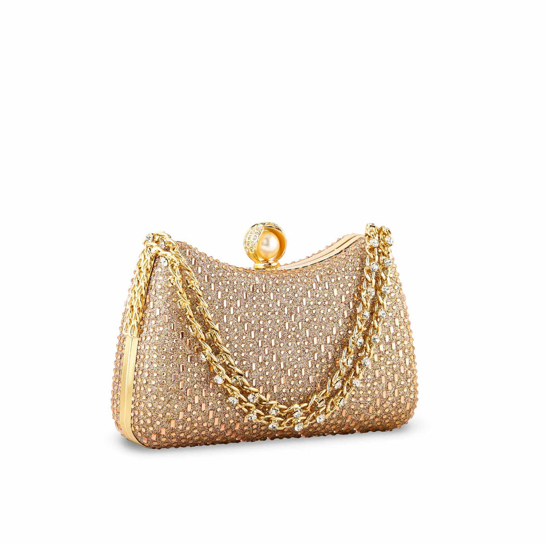 ChamPagne Fancy Clutch For Women P24383