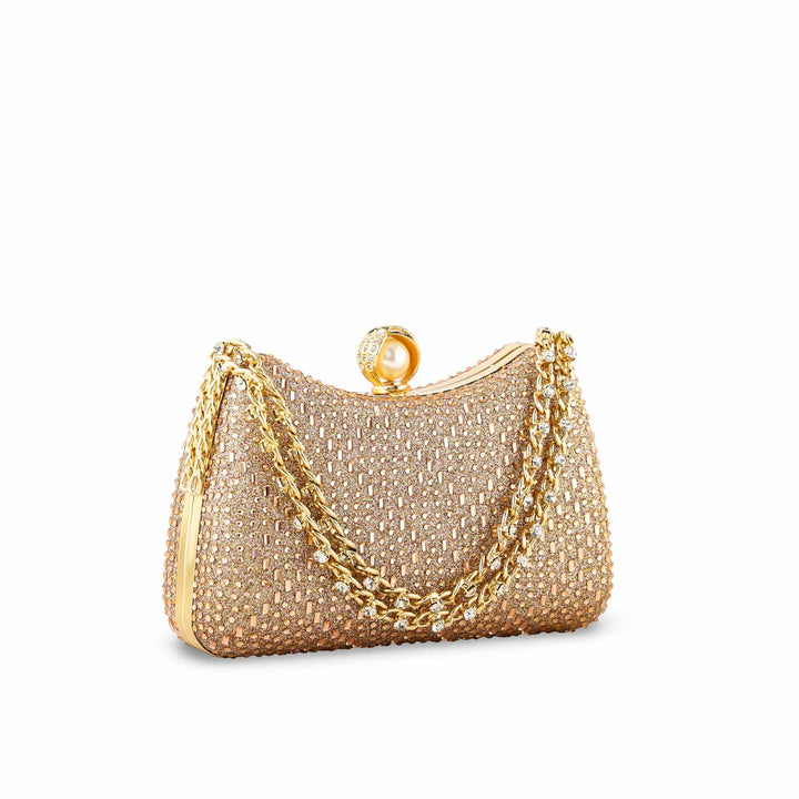 ChamPagne Fancy Clutch For Women P24383