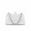 Silver Fancy Clutch For Women P24384