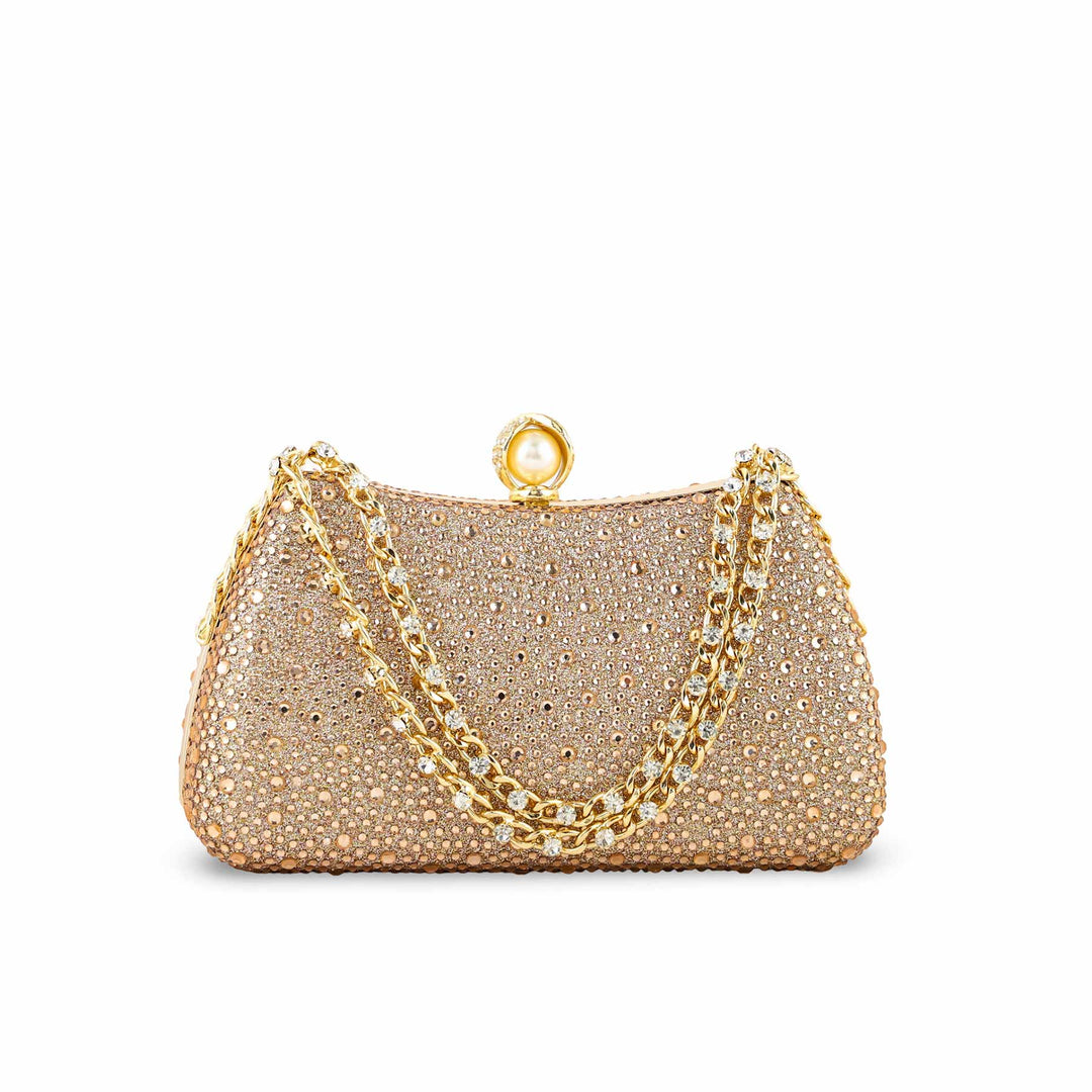 ChamPagne Fancy Clutch For Women P24384
