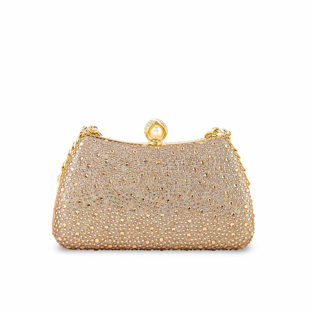 ChamPagne Fancy Clutch For Women P24384