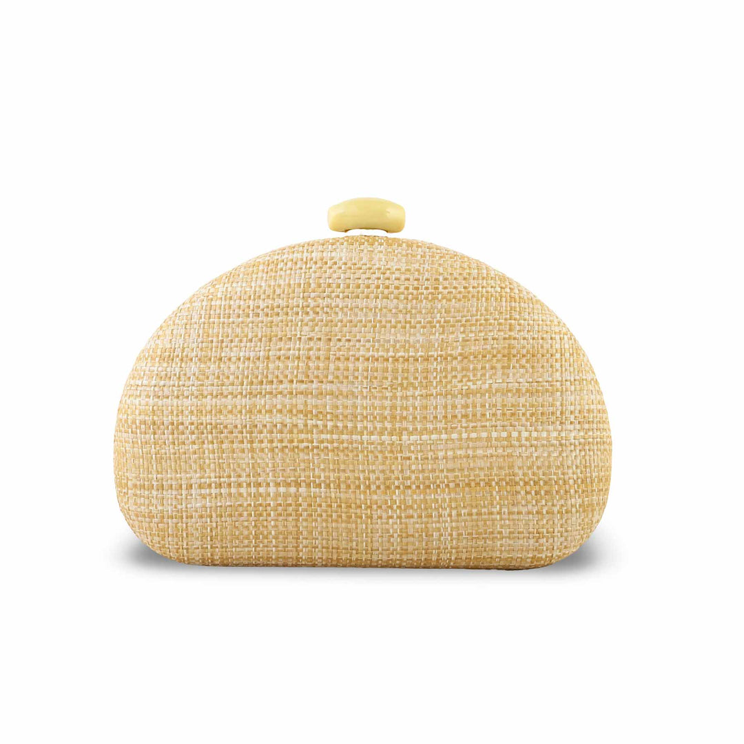 Beige Women Fancy Clutch P24388