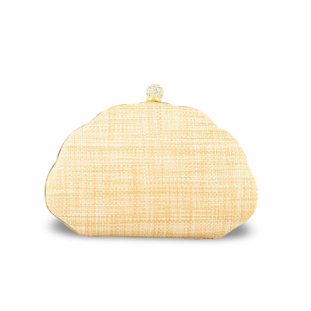 Beige Formal Clutch P24389