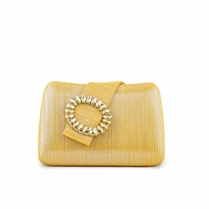 Golden Fancy Clutch P24390