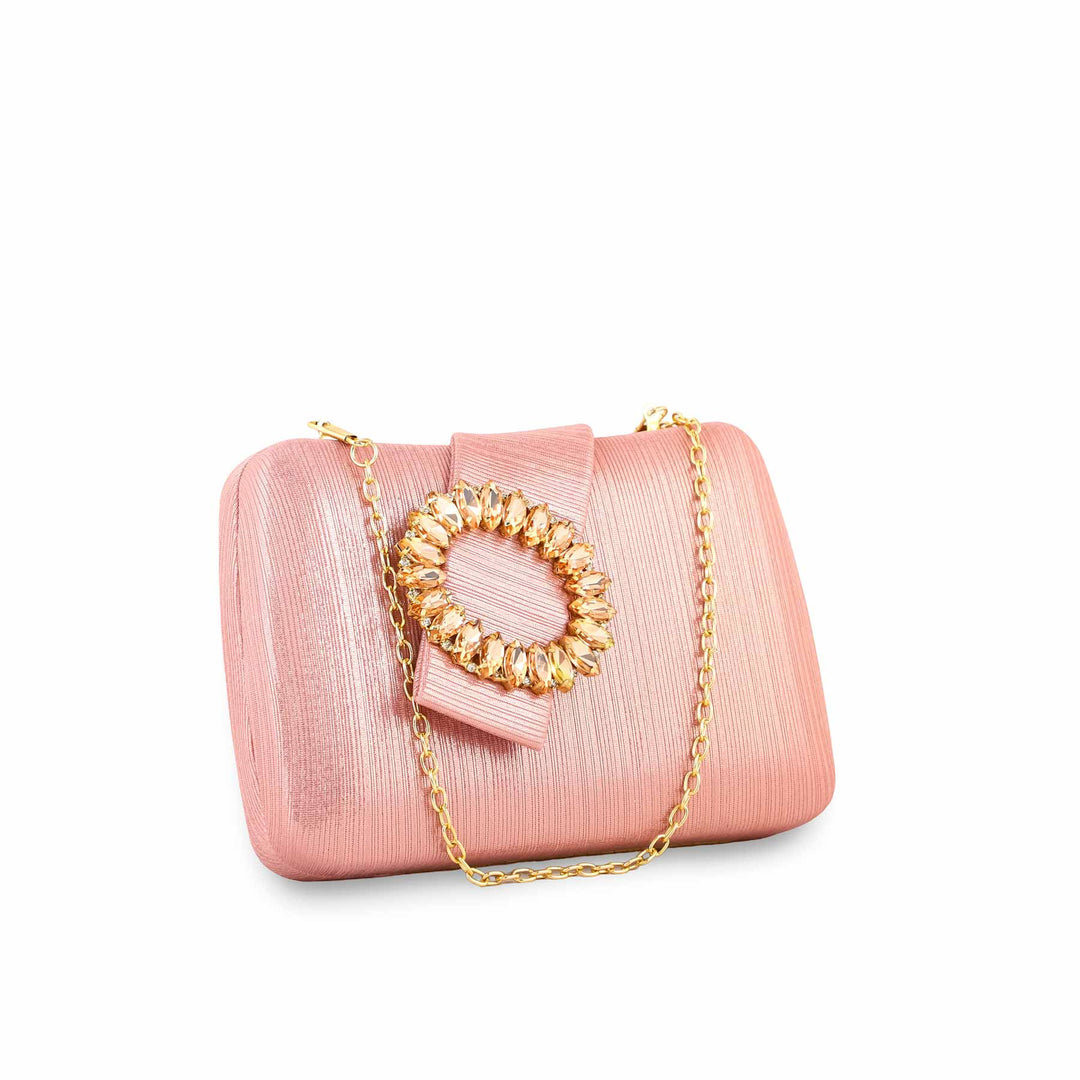 Champagne Fancy Clutch P24390