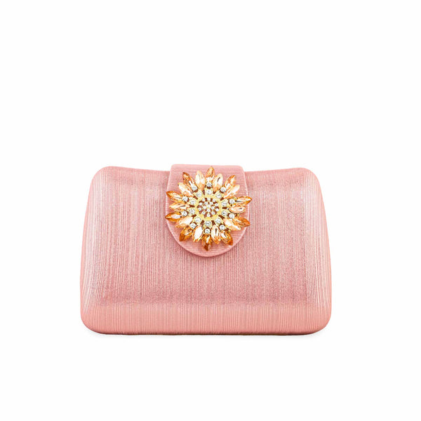 Champagne Fancy Clutch P24391