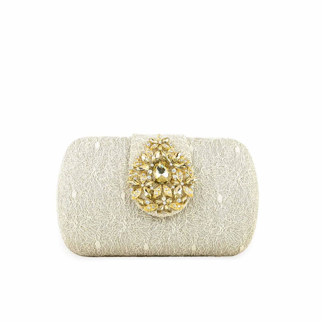 Golden Fancy Clutch P24392
