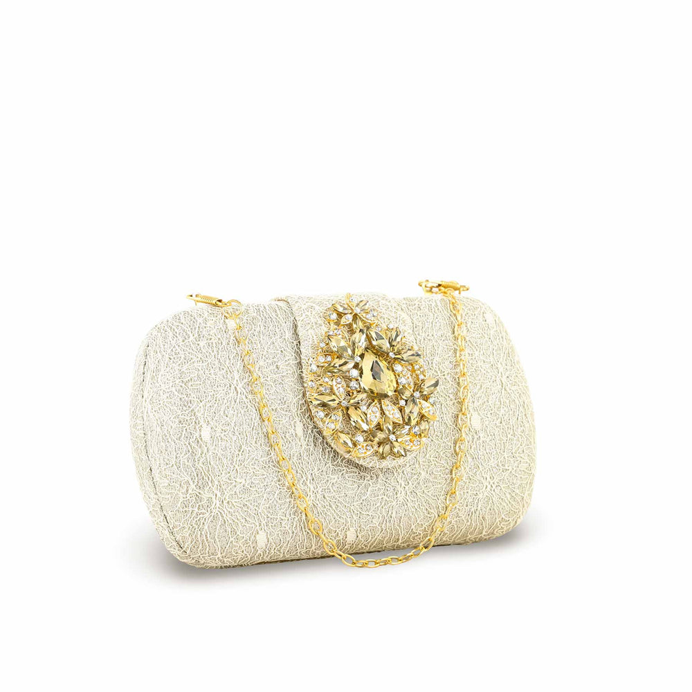 Golden Fancy Clutch P24392