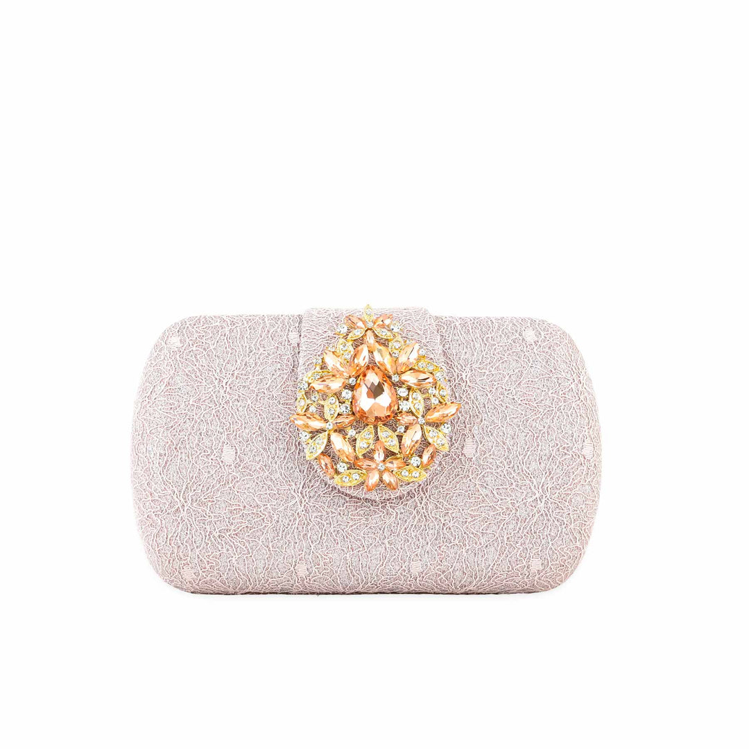 Champagne Fancy Clutch P24392