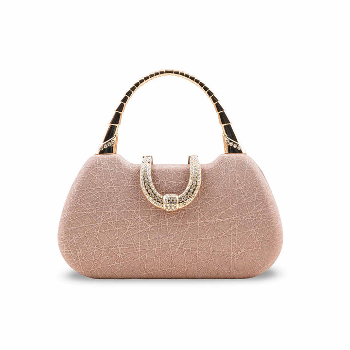 Golden Fancy Clutch For Women P24402