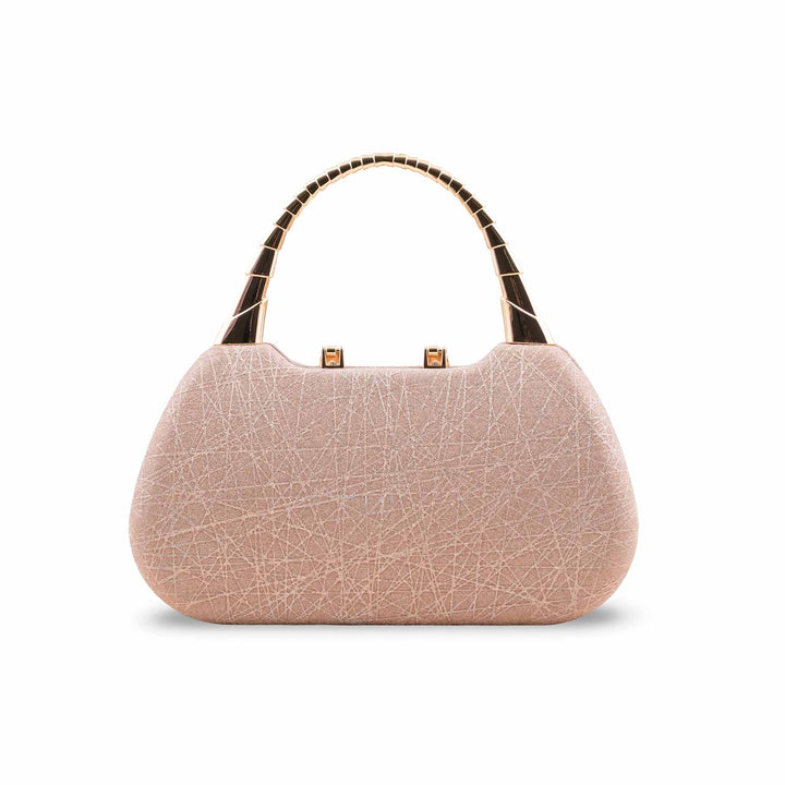 Golden Fancy Clutch For Women P24402