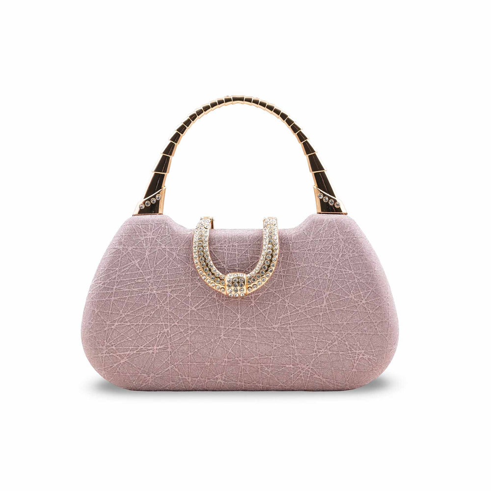 Champagne Fancy Clutch For Women P24402