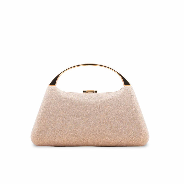 Golden Fancy Clutch For Women P24404