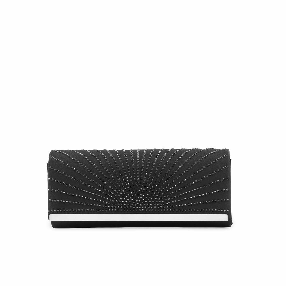 Black Formal Clutch For Women P24408