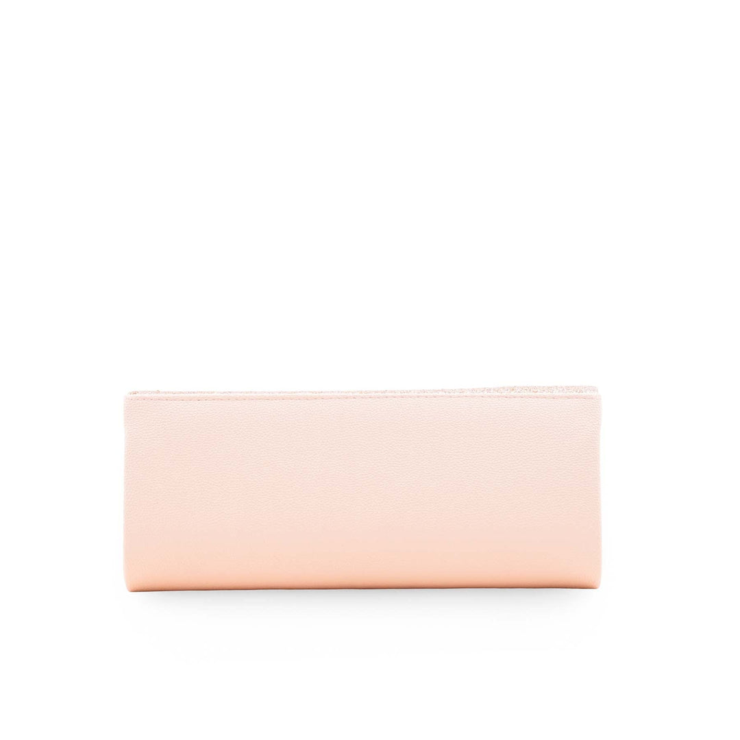 Champagne Fancy Clutch For Ladies P24409
