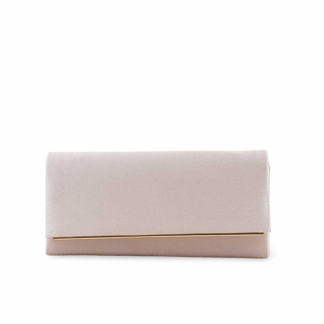 Golden Formal Clutch For Women P24410