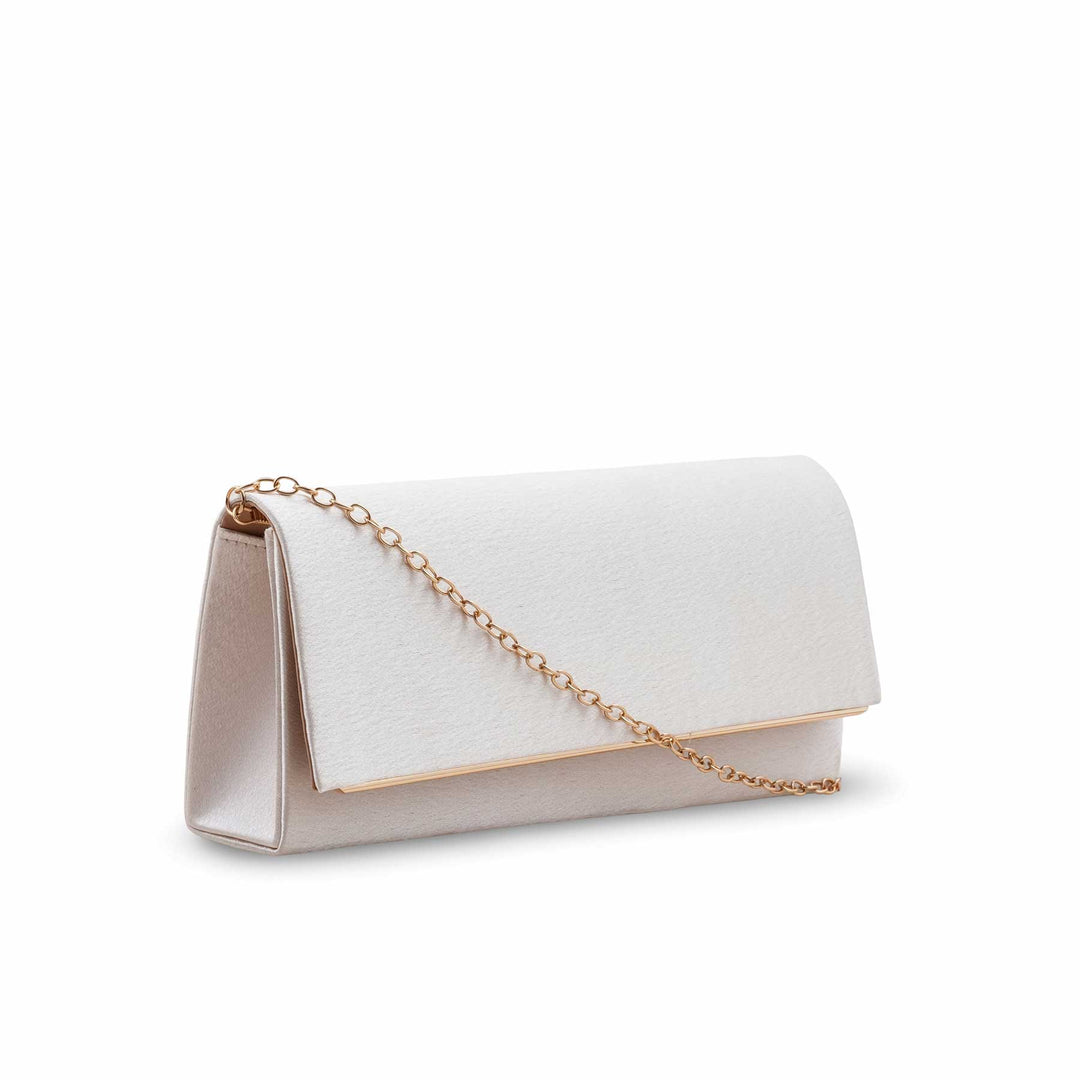 Beige Formal Clutch For Women P24410