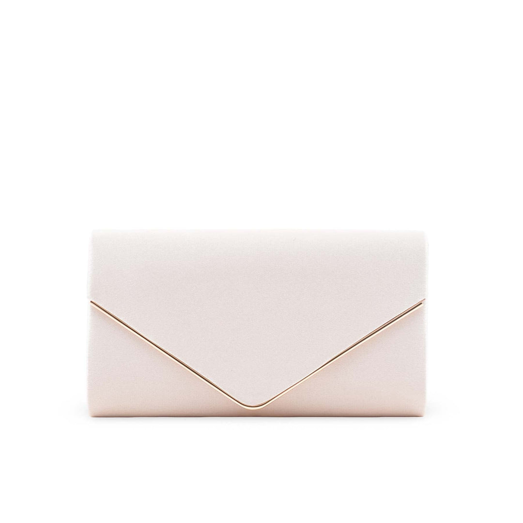 Golden Formal Clutch For Women P24411