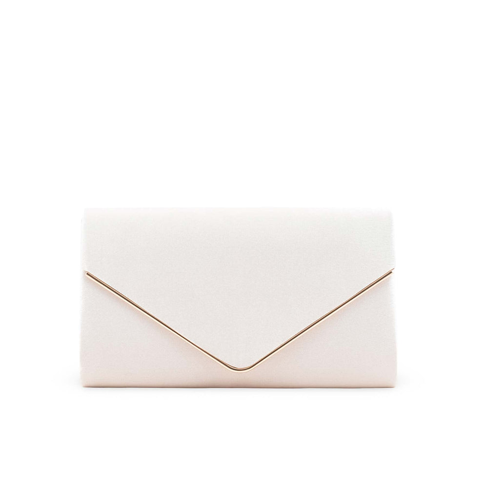 Beige Formal Clutch For Women P24411