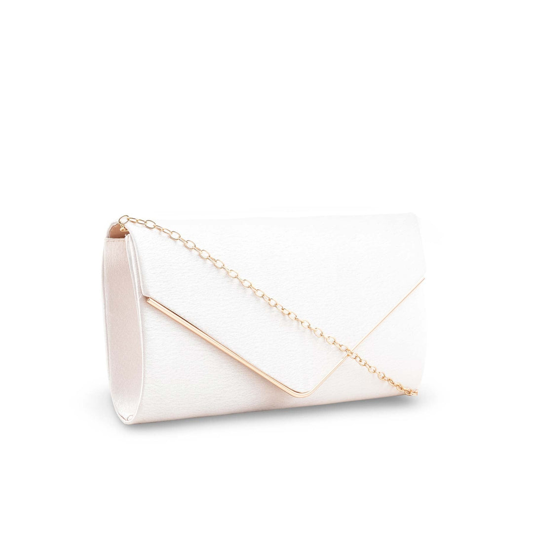 Beige Formal Clutch For Women P24411