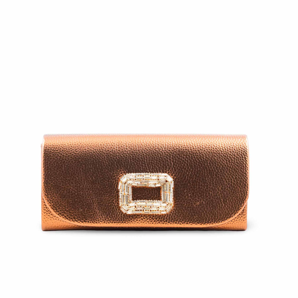 Copper Formal Clutch For Women P24416