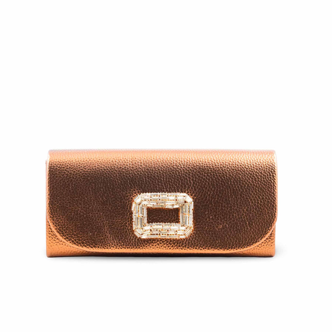 Copper Formal Clutch For Women P24416