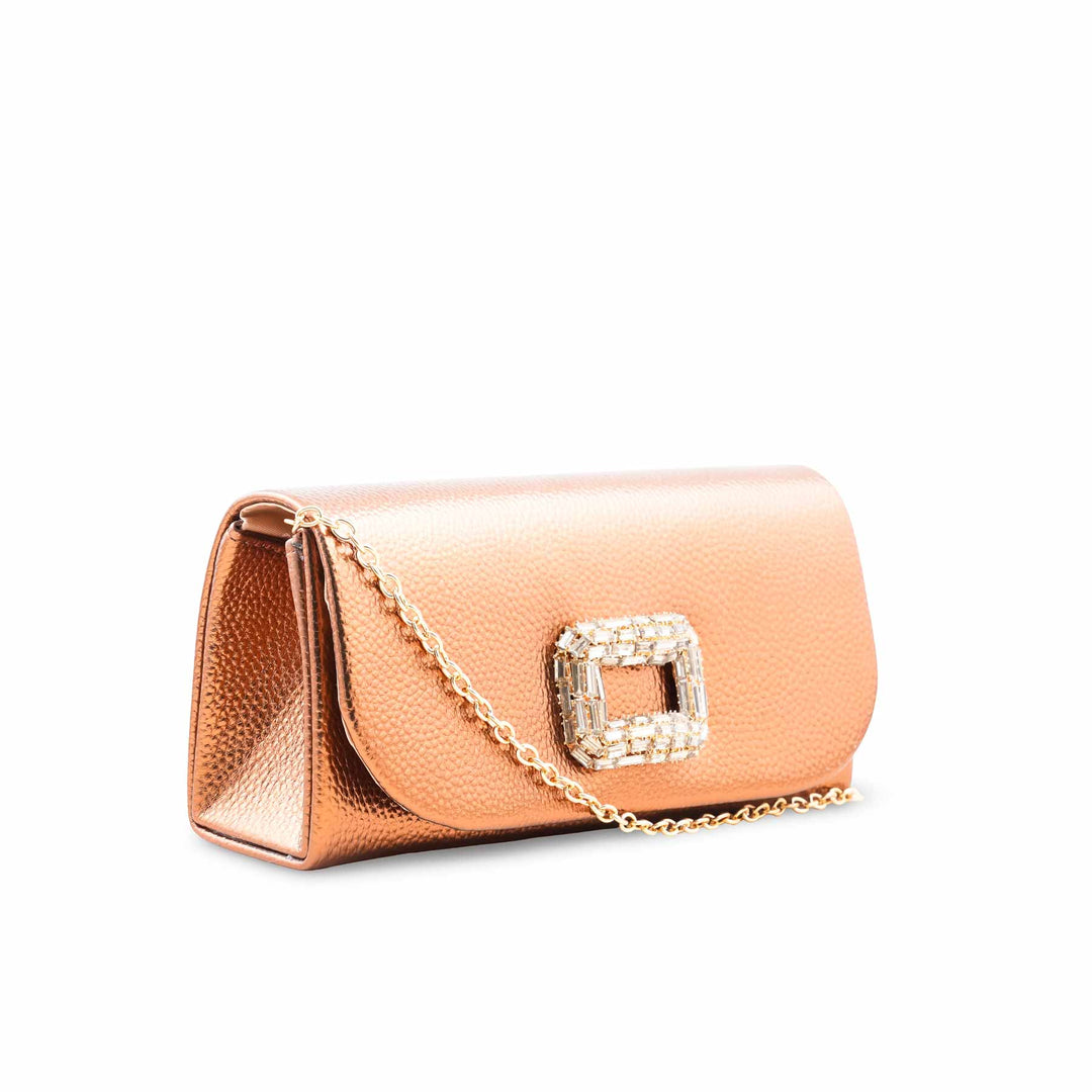 Copper Formal Clutch For Women P24416