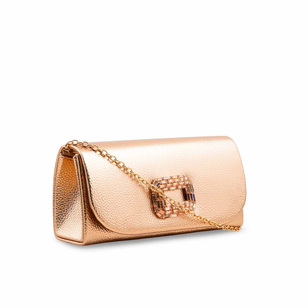 Champagne Formal Clutch For Women P24416