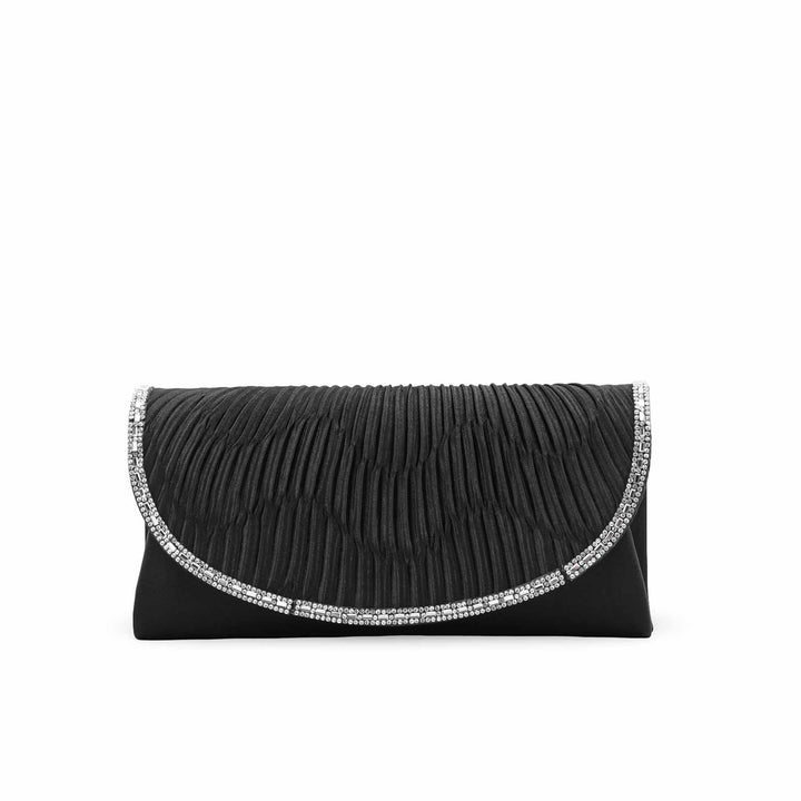 Black Formal Clutch For Ladies P24418