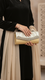 Golden Fancy Clutch For Women P24420