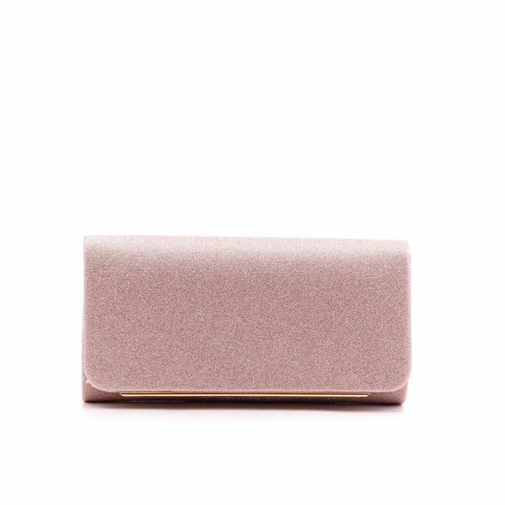 Champagne Fancy Clutch For Ladies P24421