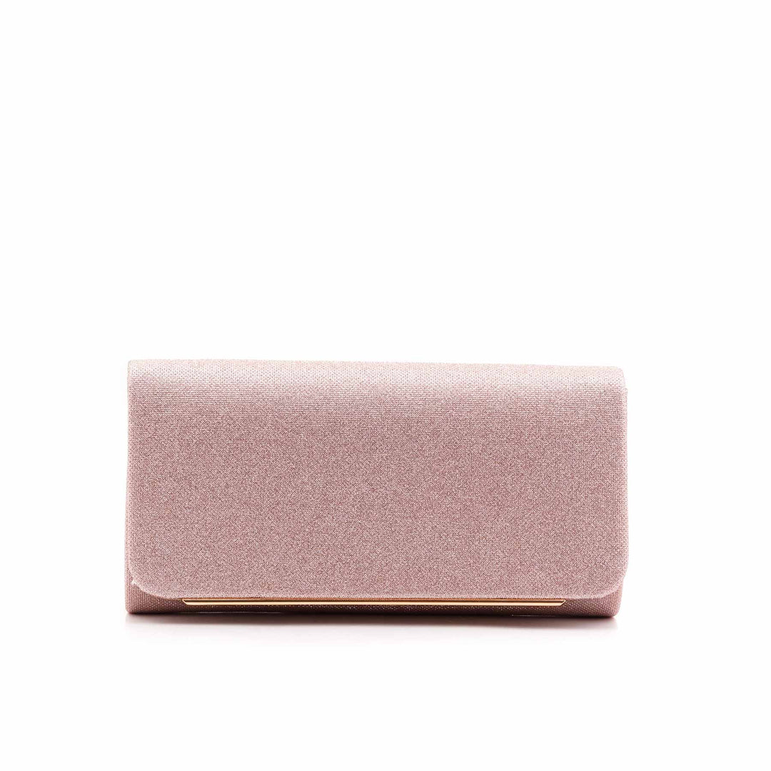 Champagne Fancy Clutch For Ladies P24421