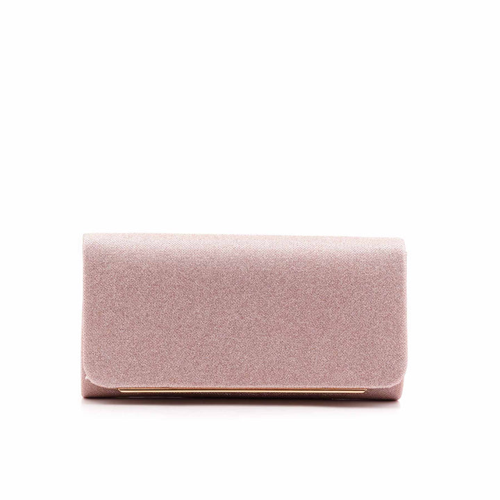 Champagne Fancy Clutch For Ladies P24421