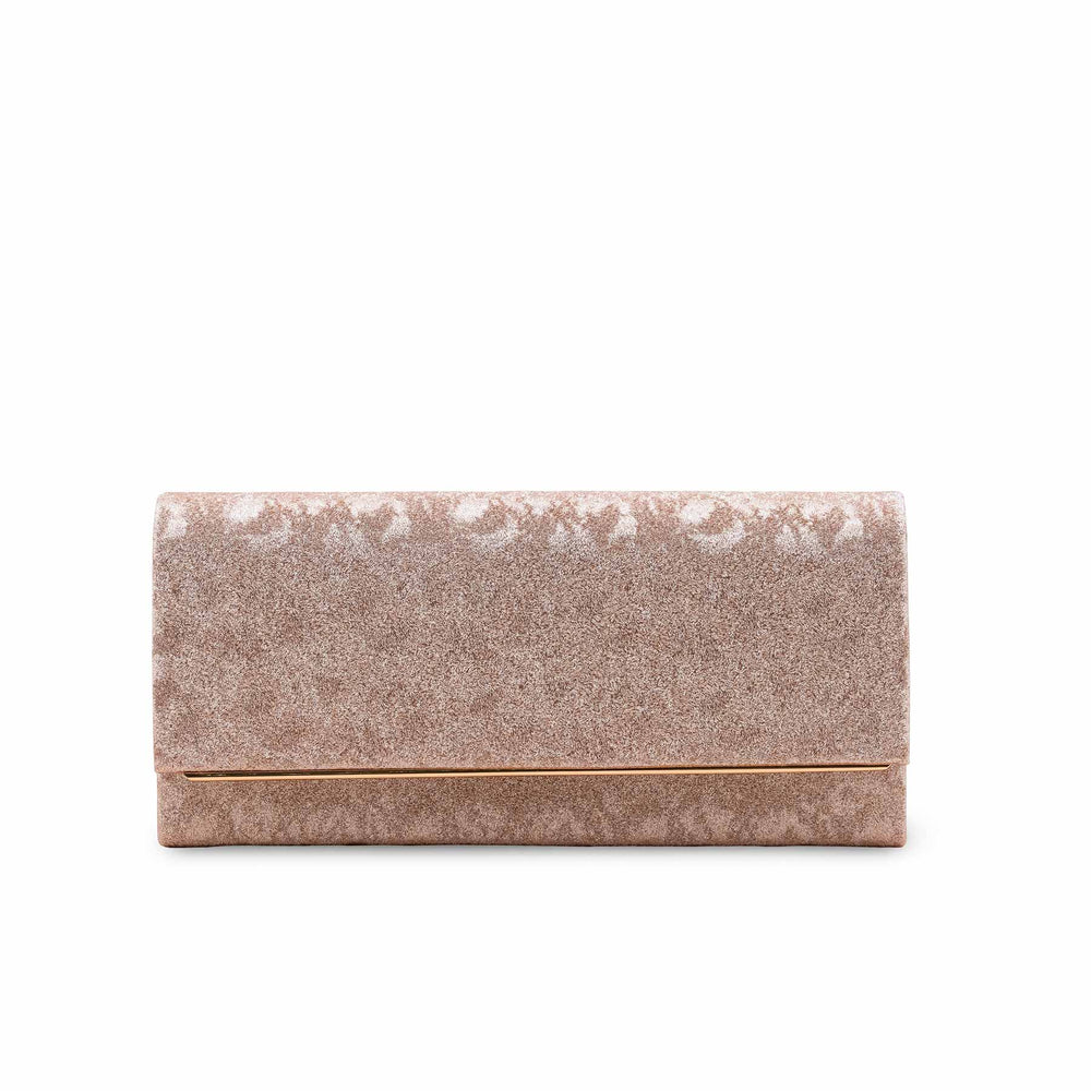 Golden Fancy Clutch For Women P24422