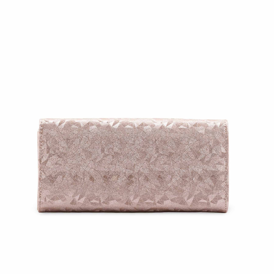 Golden Fancy Clutch For Women P24425