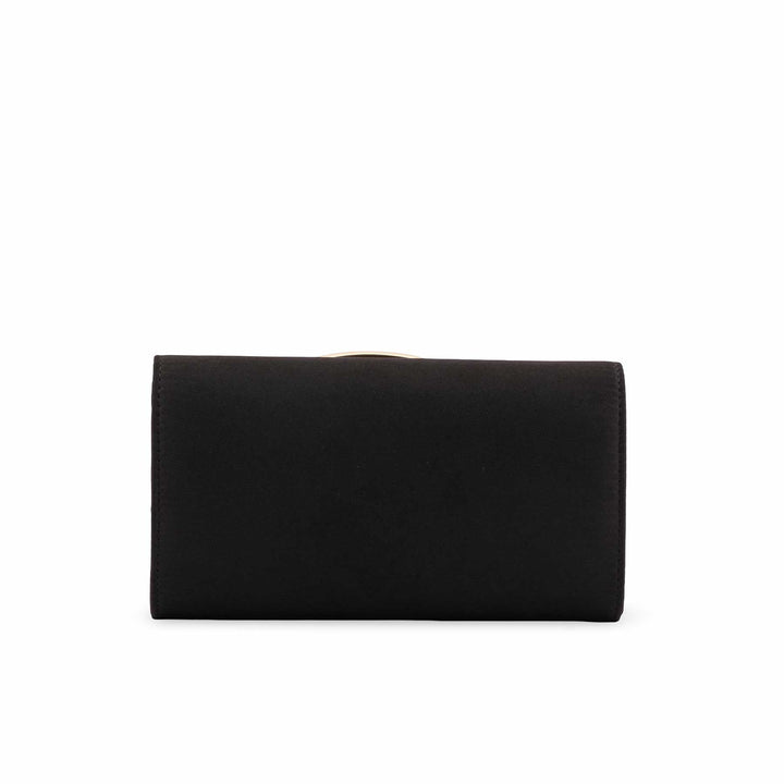 Black Fancy Clutch For Women P24426
