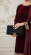 Black Fancy Clutch For Women P24427