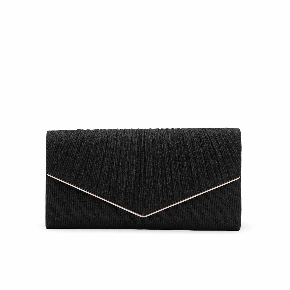 Black Fancy Clutch For Women P24428